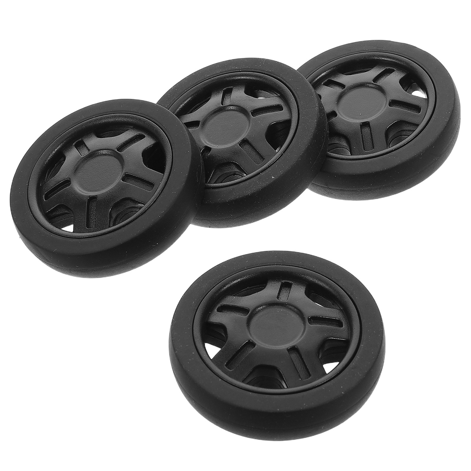 Silent Replacement Luggage Wheels - 4Pcs Luggage Universal Wheel Replacement Kit