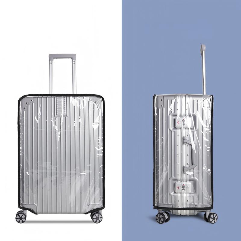 Waterproof Suitcase Cover Protector - 16-28 Inch Transparent PVC Luggage Cover