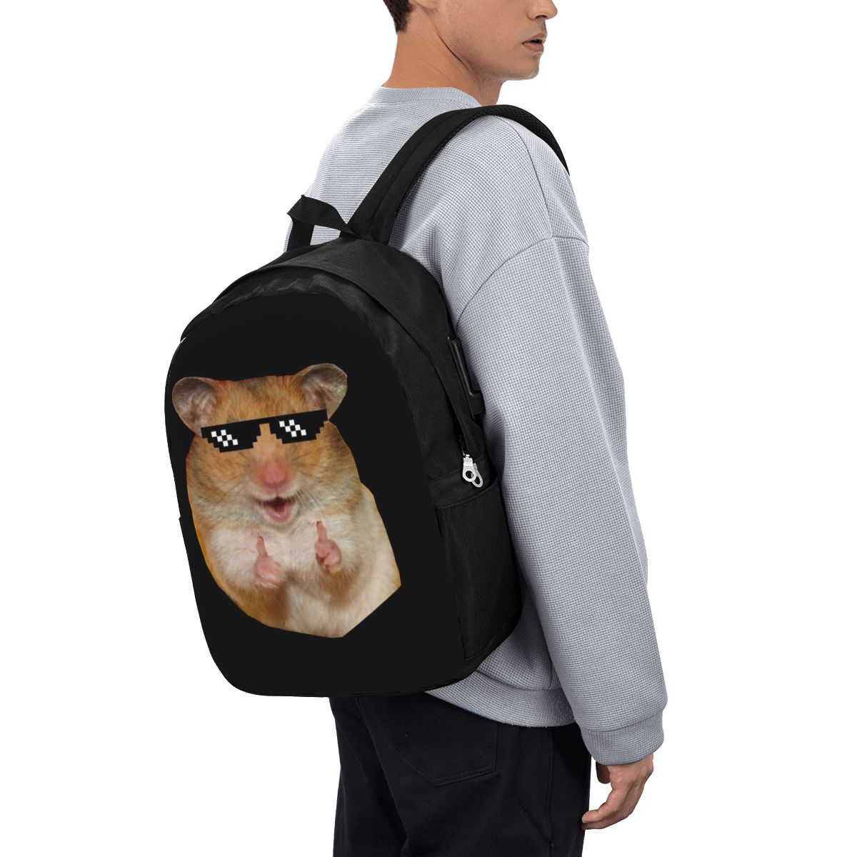 Funny Hamster Backpack Travel  - Travel Bags recension och pris