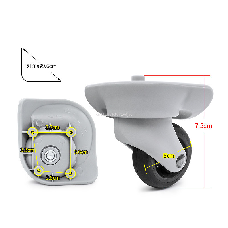 W212 Wear-resistant Silent Lug - Silent Replacement Luggage Wheels recension och pris