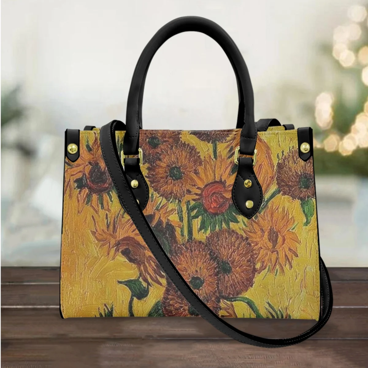 Van Gogh Oil Painting Sunflowe - Handbags recension och pris