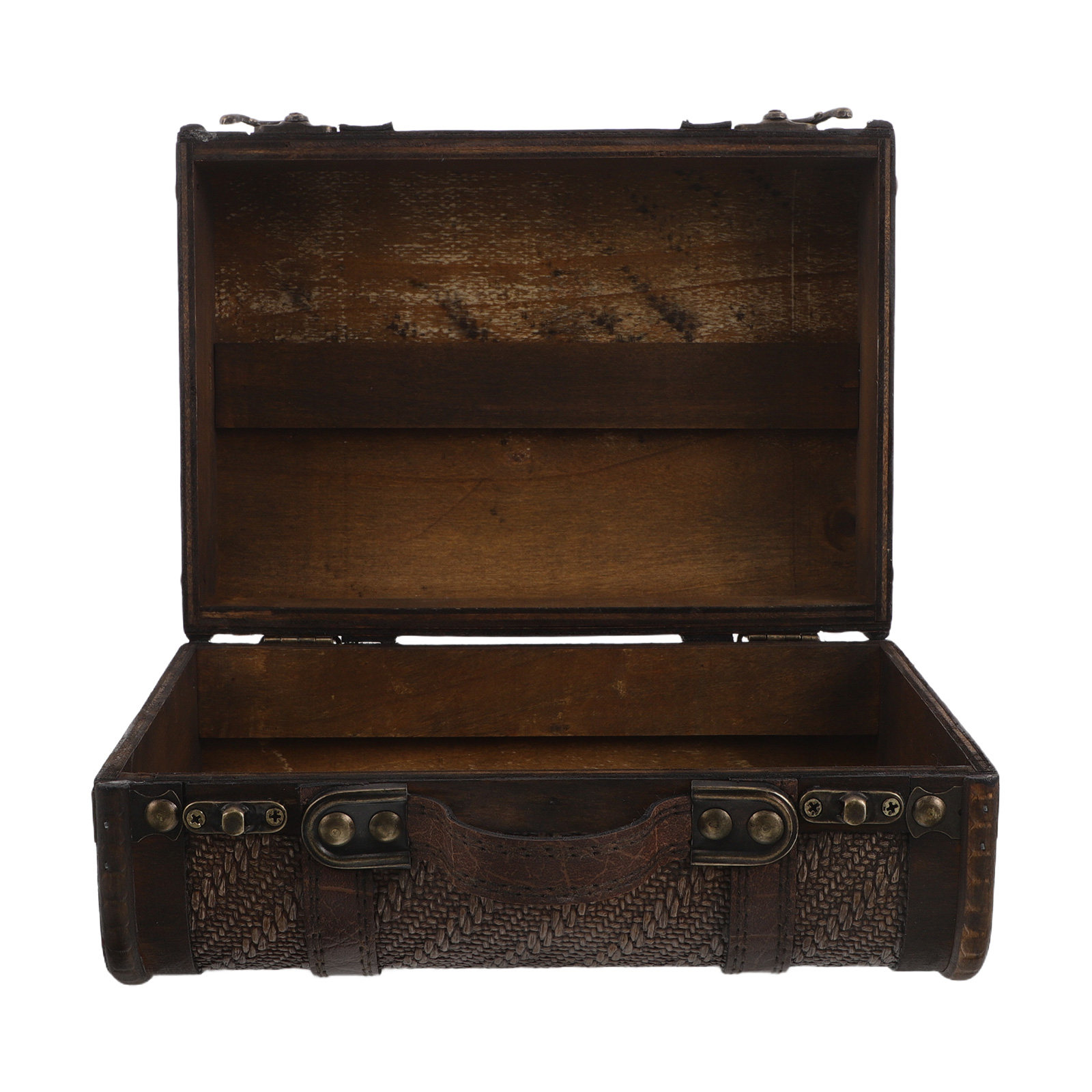 Wooden Vintage Suitcase Decora - Retro Vintage Trunk Suitcase recension och pris