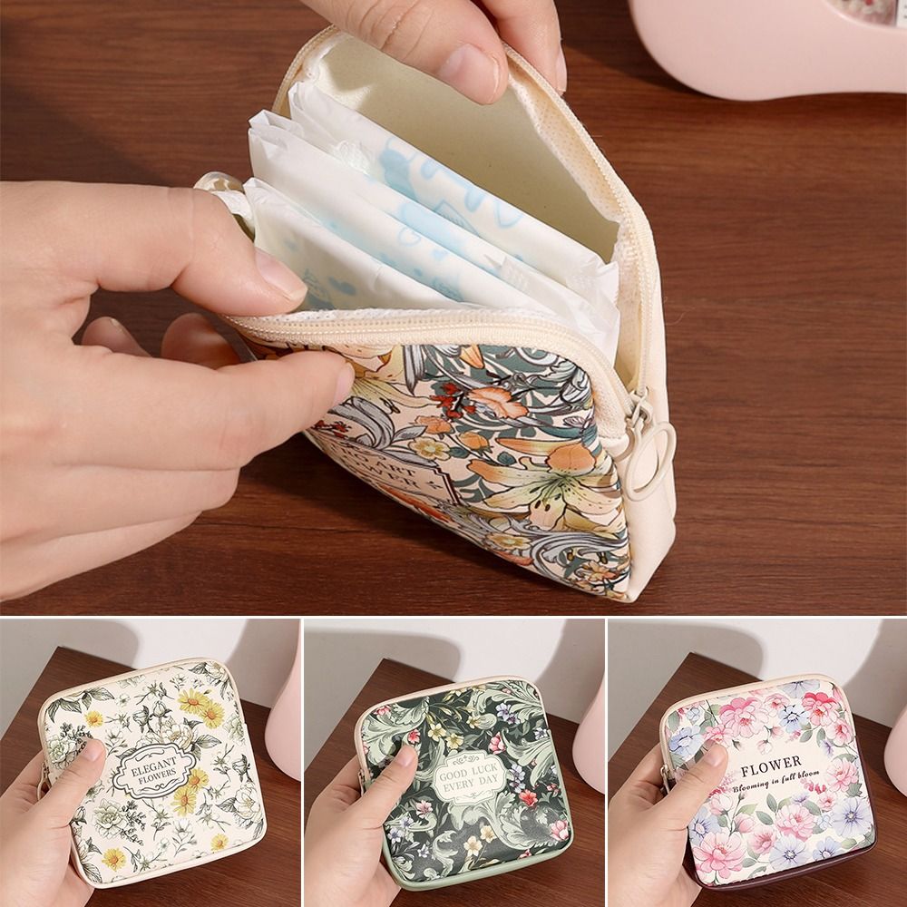 New PVC Sanitary Pads Bag Larg - Cosmetic Bags recension och pris