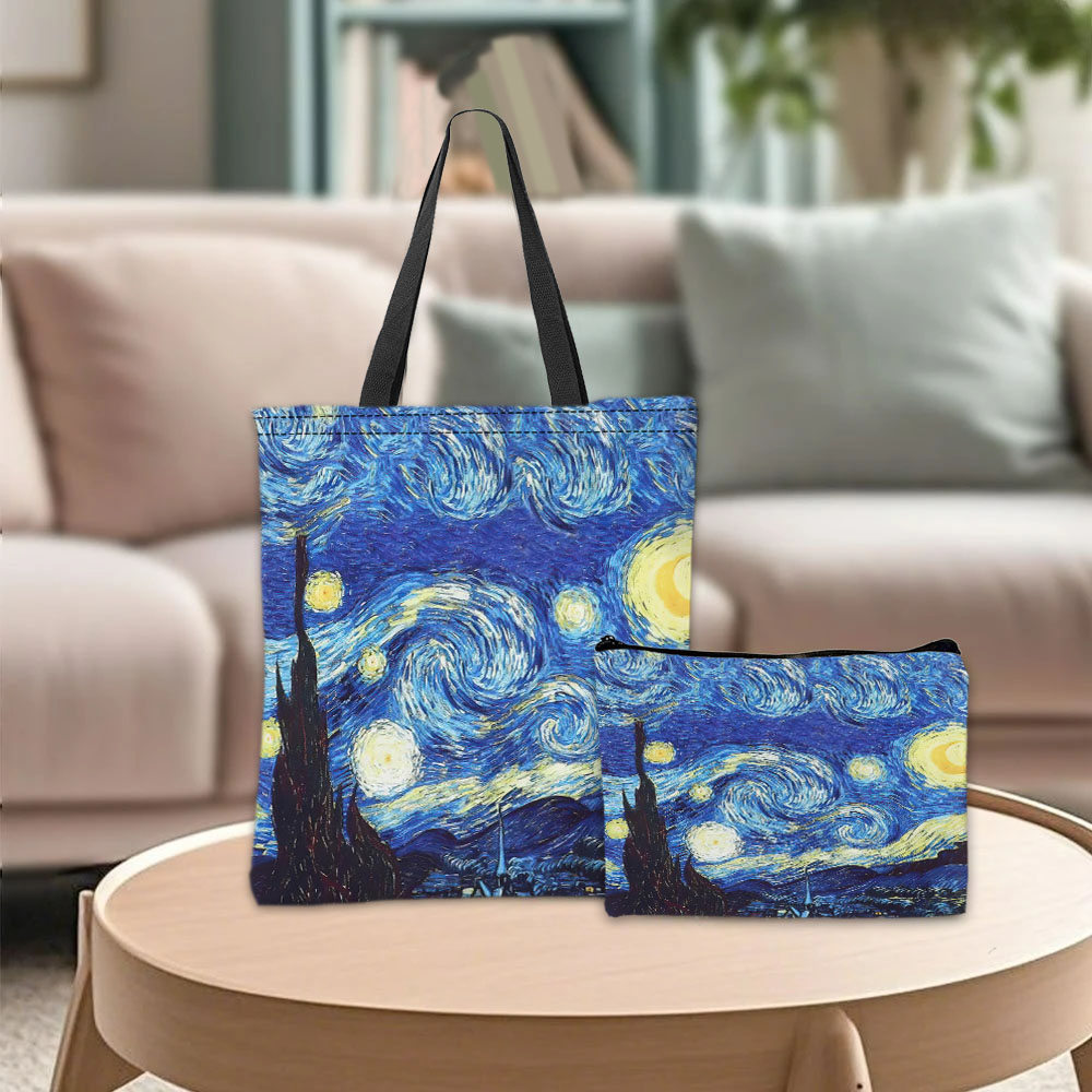 Van Gogh Series Tote Bag Cosme - Cosmetic Bags recension och pris