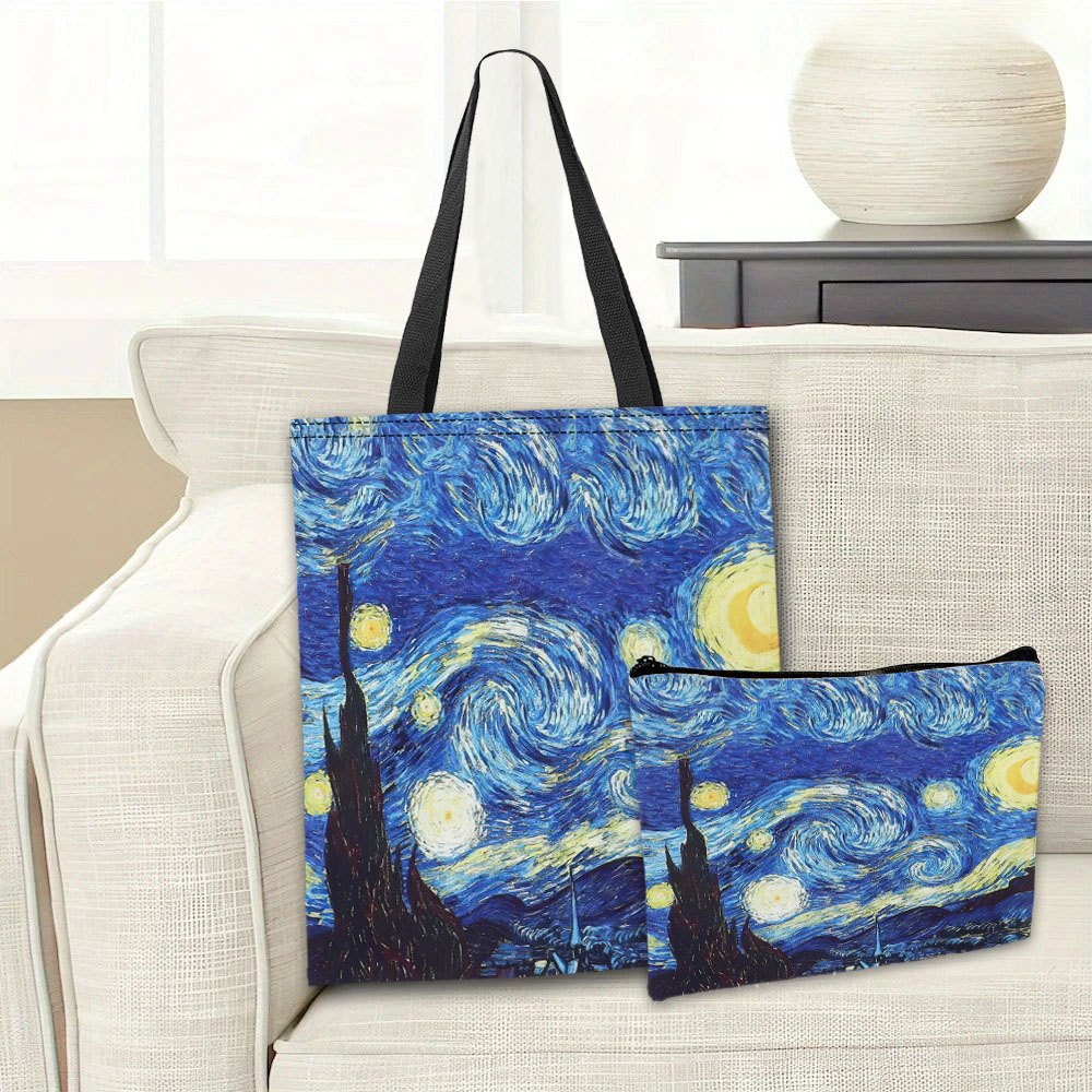 Van Gogh Series Tote Bag Cosme - Cosmetic Bags recension och pris