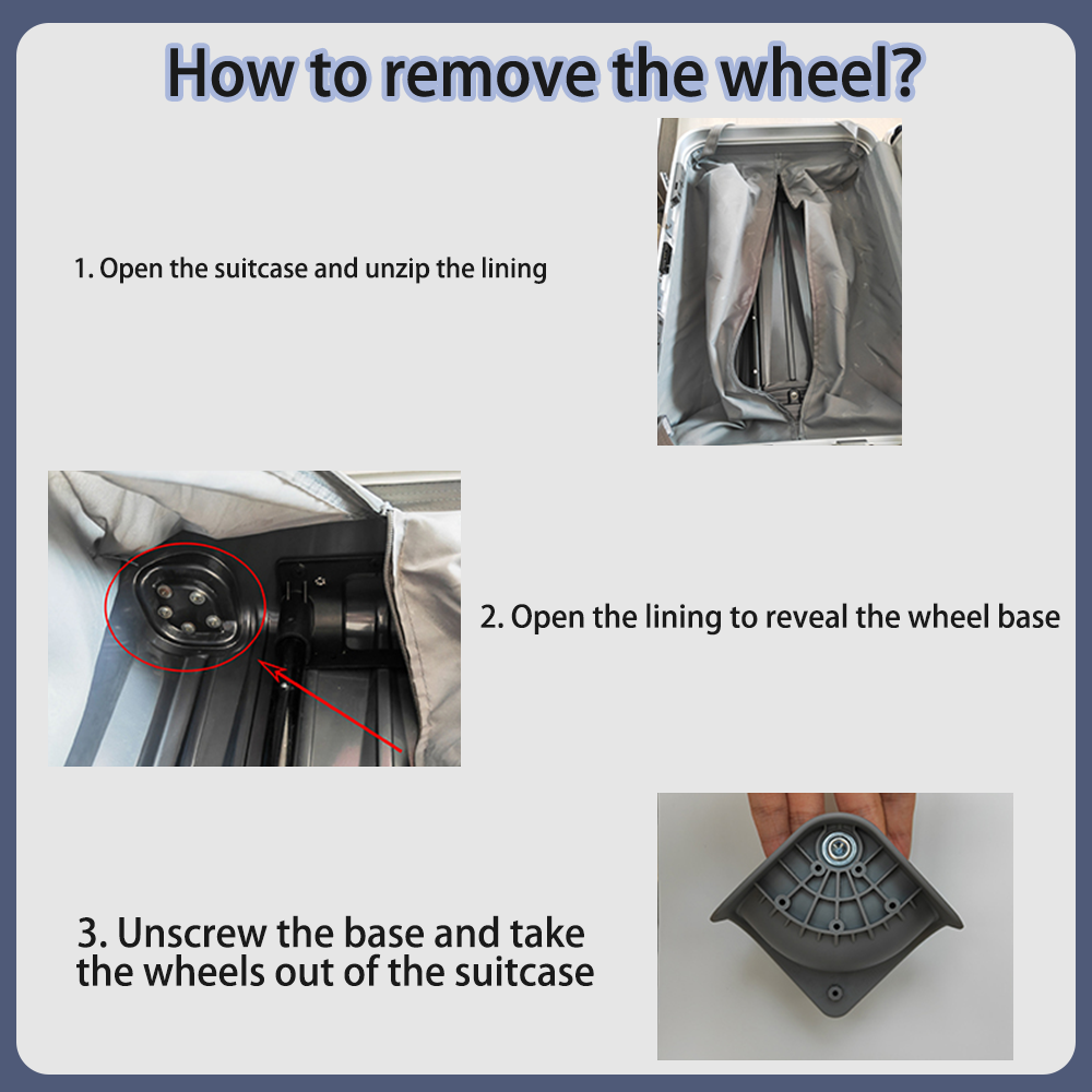 Suitable For HINOMOTO HRD02 Un - Silent Replacement Luggage Wheels recension och pris