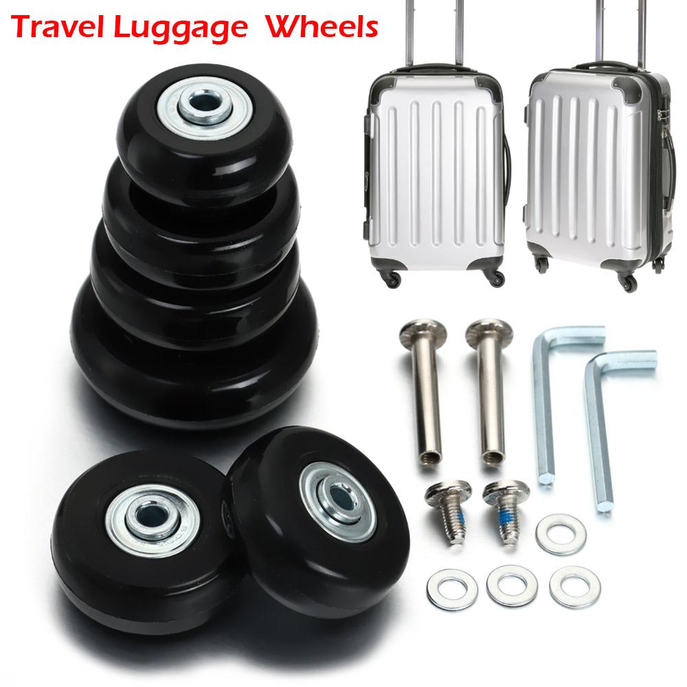 2/4pcs 57-59MM Sliding Replace - Silent Replacement Luggage Wheels recension och pris