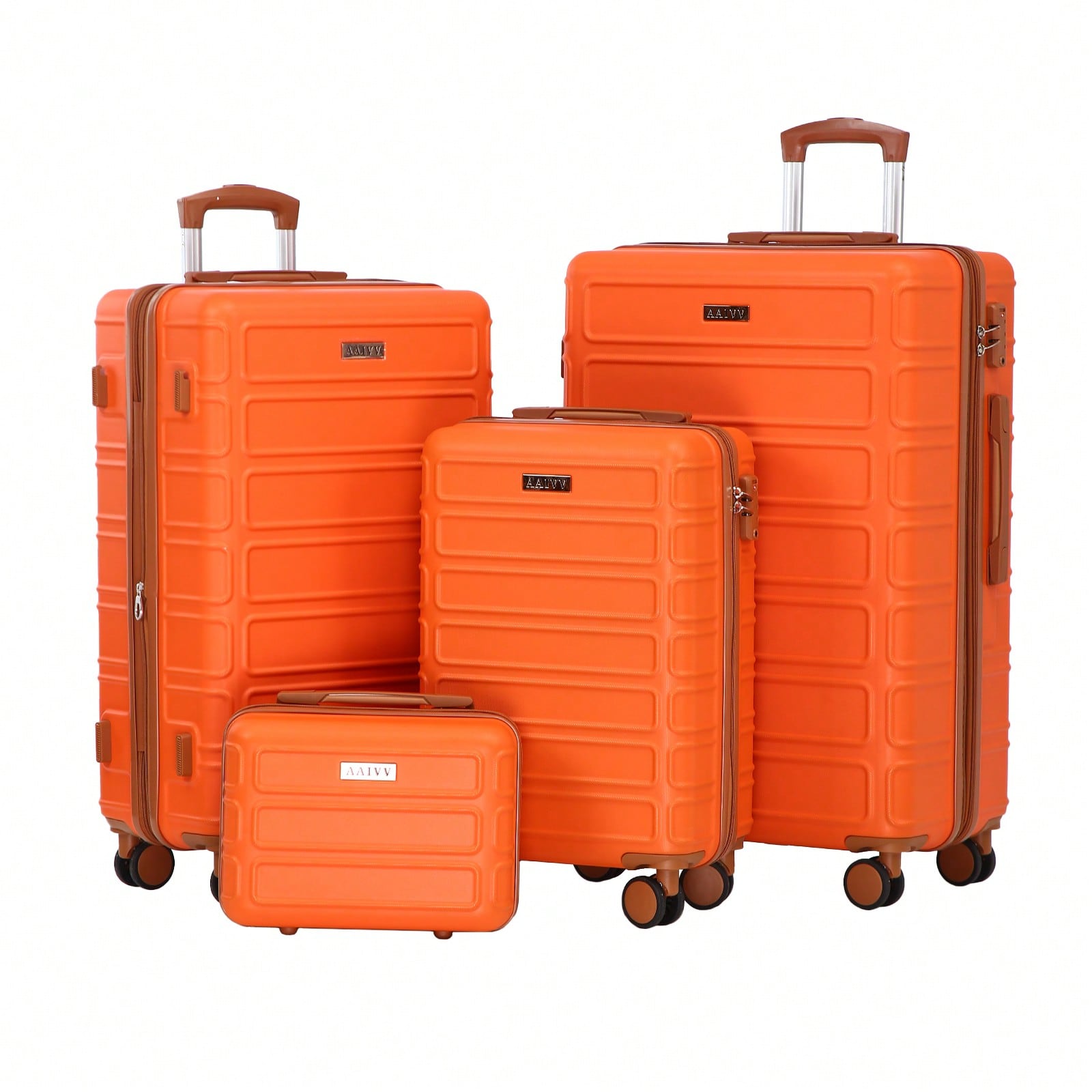 4-In-1 Expandable ABS Luggage  - Expandable Hard Shell Luggage Set recension och pris