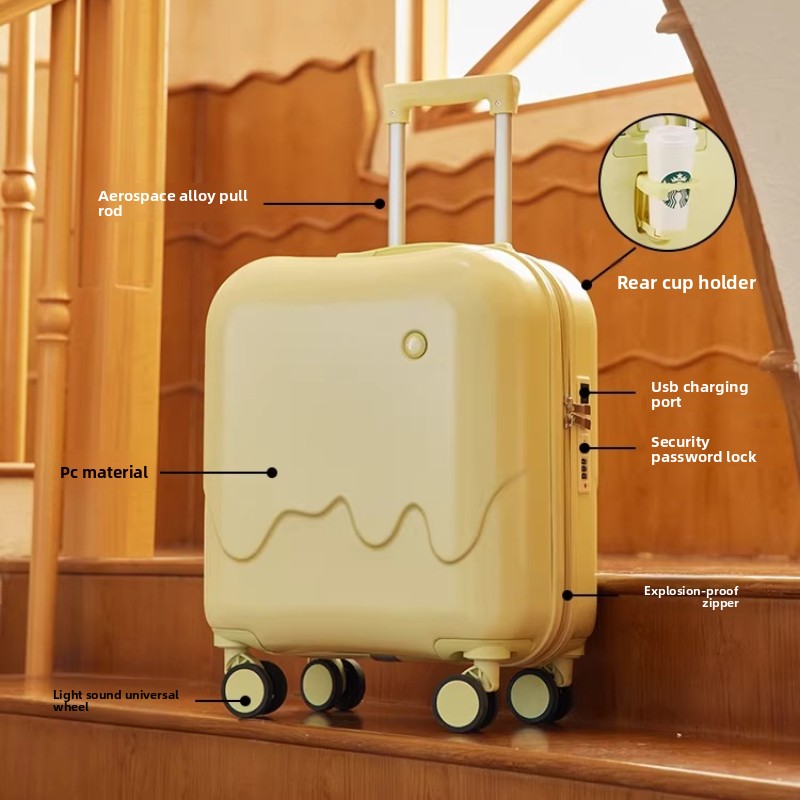 Small Children's Luggage 20 In - Spinner Wheel Rolling Suitcase 20 Inch recension och pris