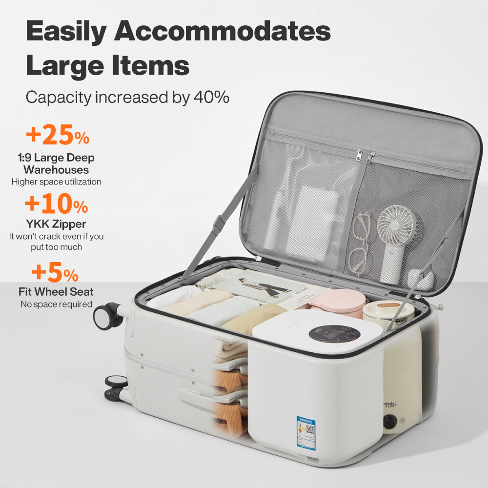Mixi New PC Aluminum Frame Sui - Aluminum Frame Carry On Luggage recension och pris