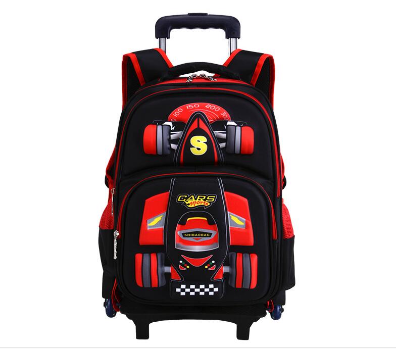 kids School Rolling backpack   - Foldable Rolling Luggage Bag recension och pris