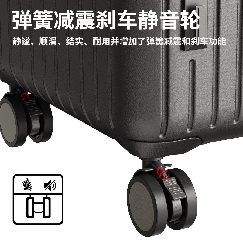 Large size Trolley Suitcase Su - Spinner Wheel Rolling Suitcase 20 Inch recension och pris