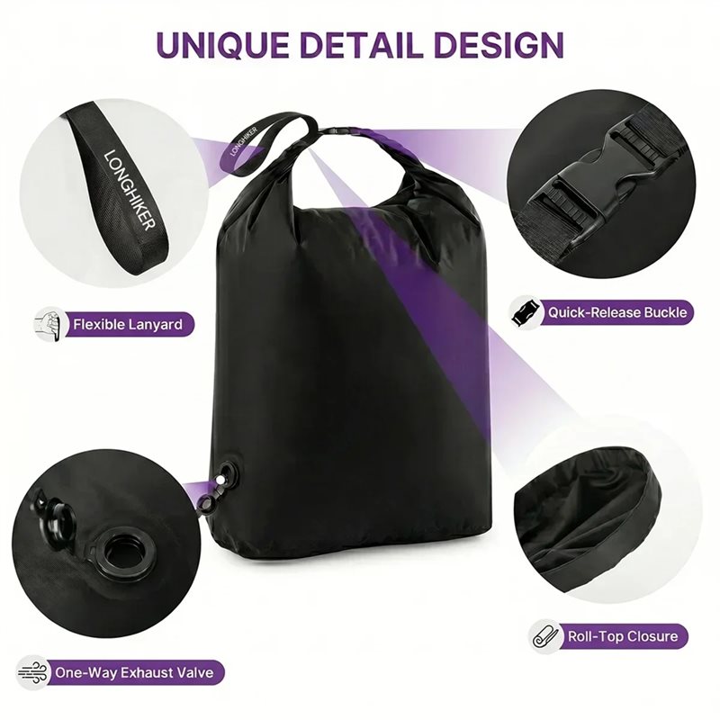 EYFL-24L Hand Roll Compression - Foldable Rolling Luggage Bag recension och pris