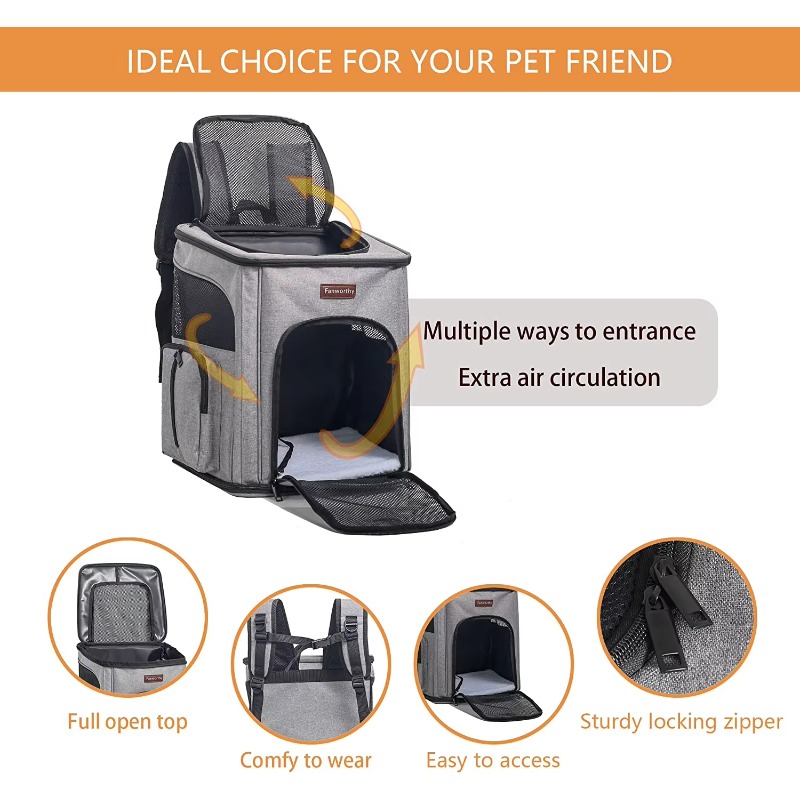 Pop CANBOUN PET Airline Approv - Backpacks recension och pris