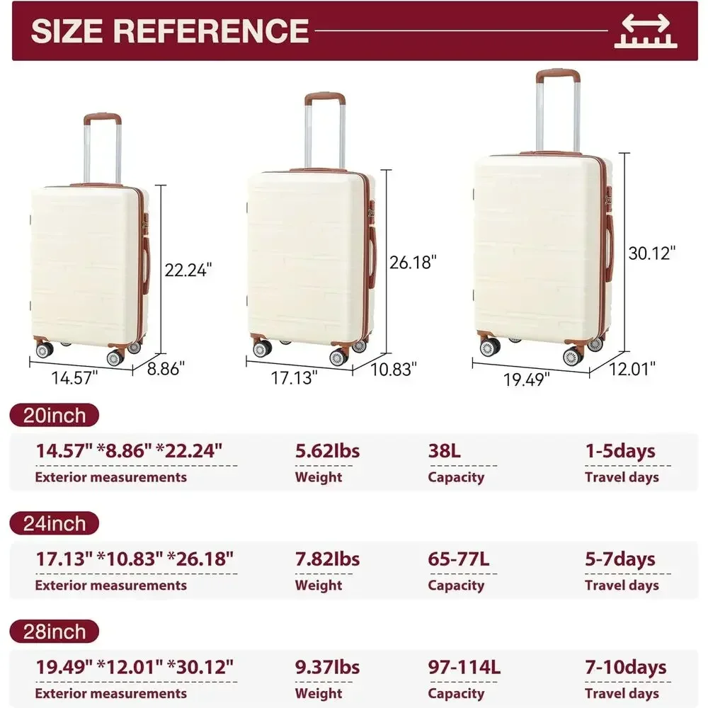 Expandable 3-Piece Hardshell L - Expandable Hard Shell Luggage Set recension och pris