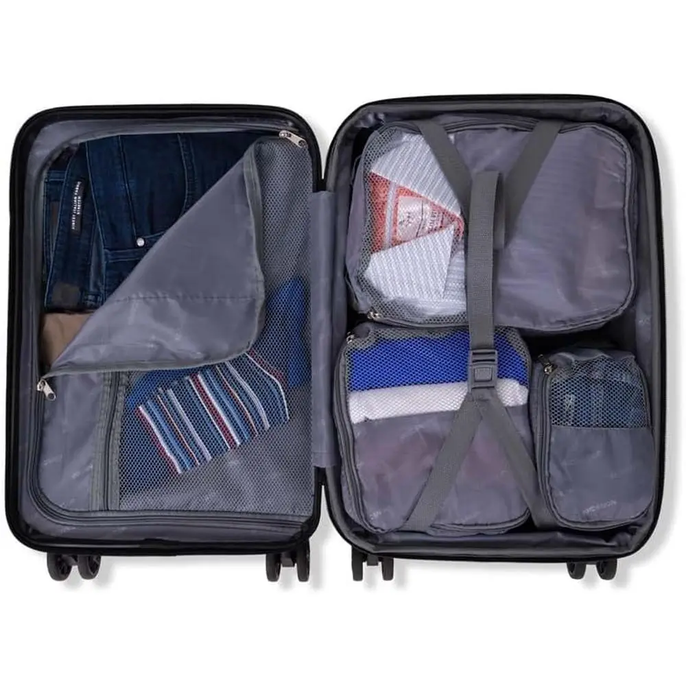 Expandable Spinner Luggage Set - Expandable Hard Shell Luggage Set recension och pris