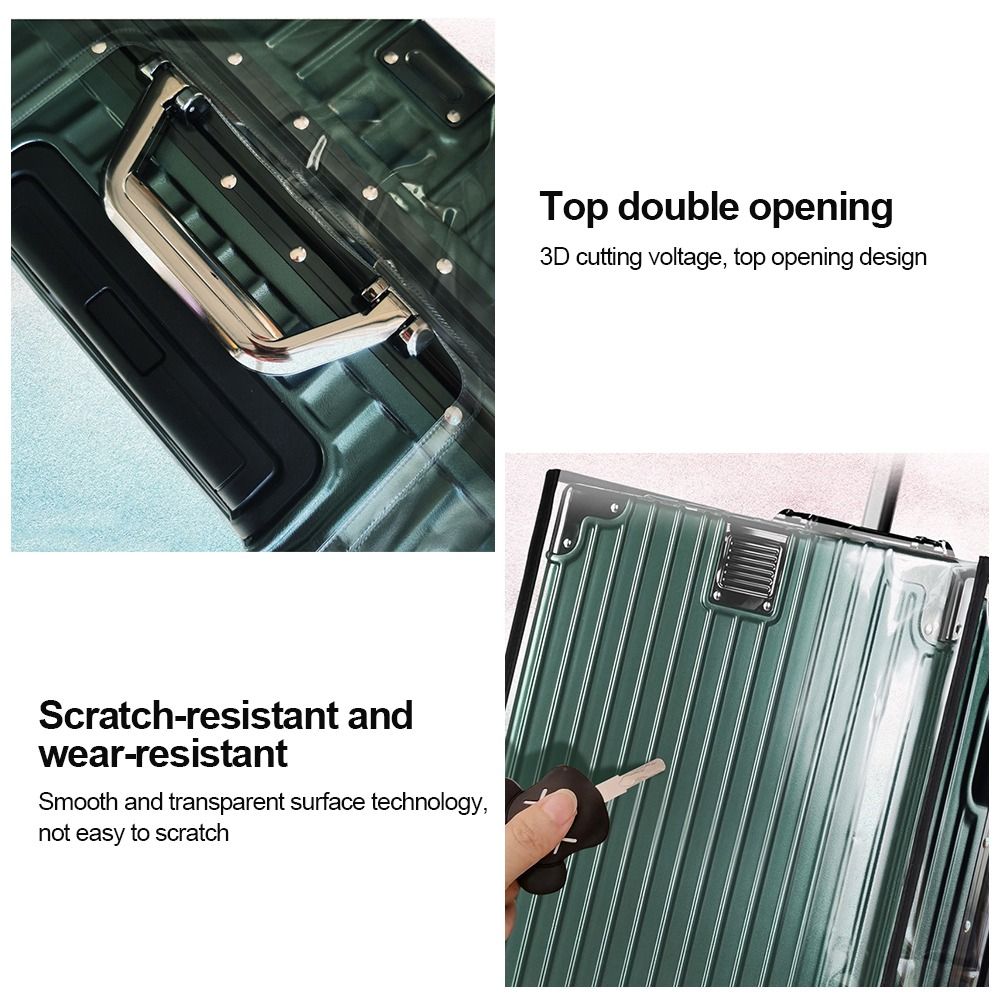 Durable Full Transparent Lugga - Waterproof Suitcase Cover Protector recension och pris