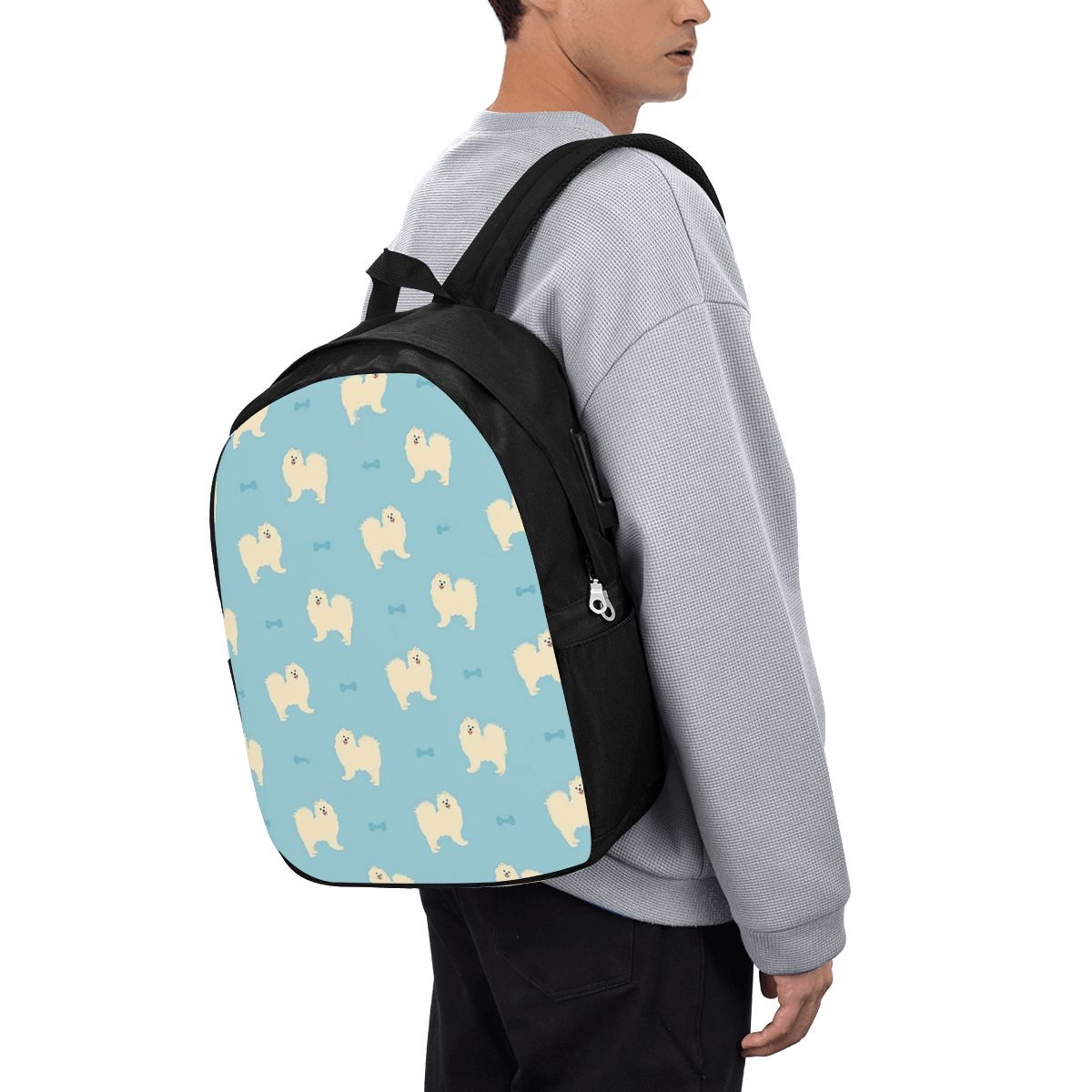 Samoyed Dog Backpack Travel No - Backpacks recension och pris