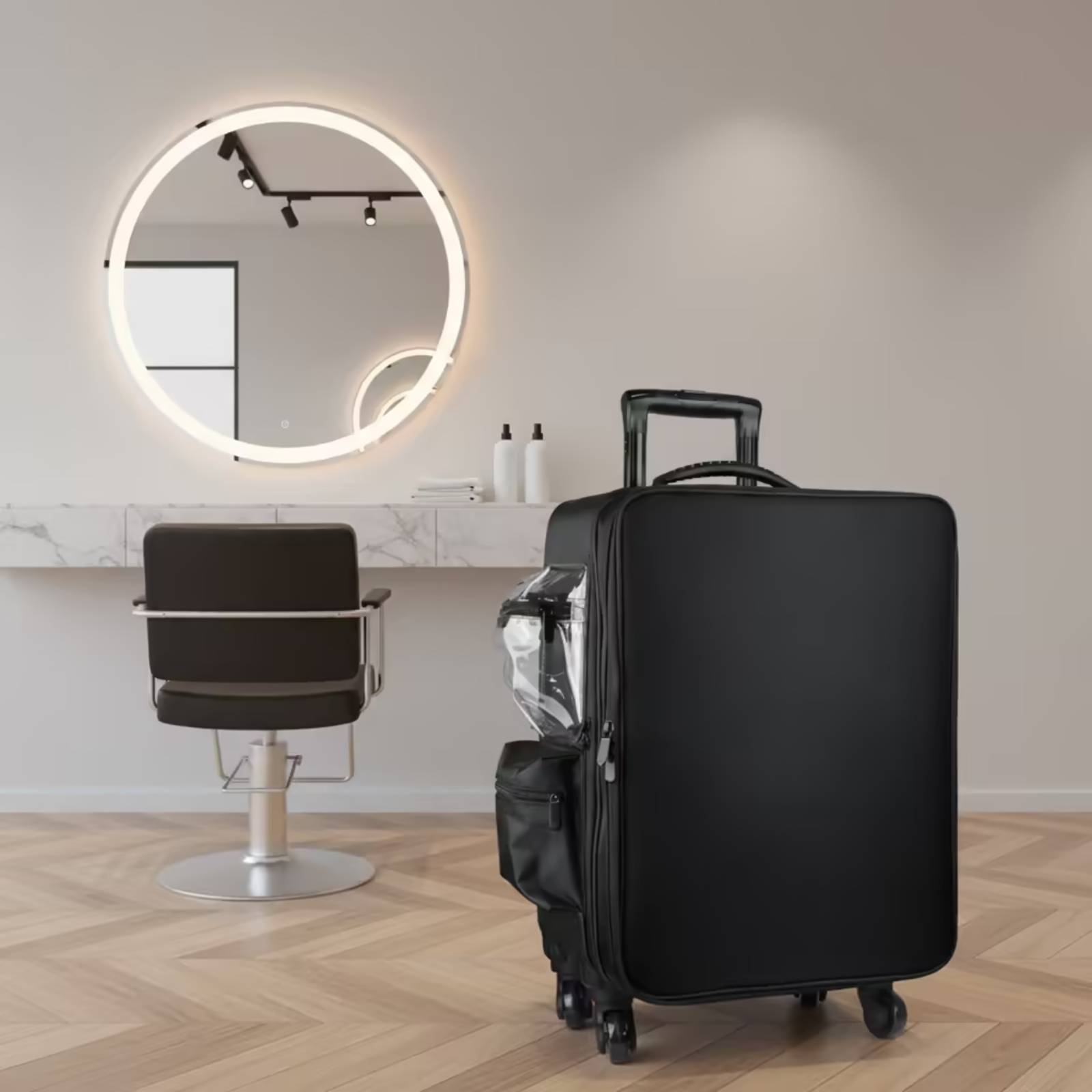 Makeup Case with Rotating Whee - Backpacks recension och pris