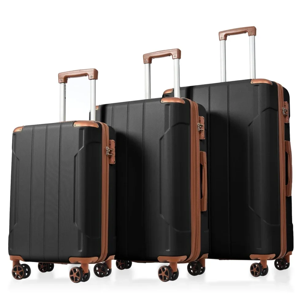 Luggage Sets 3 Piece, Expandab - Expandable Hard Shell Luggage Set recension och pris