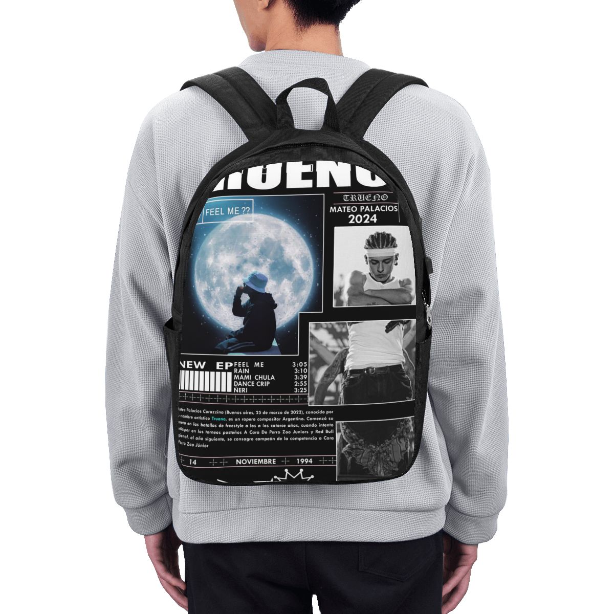 Funny Trueno Hip Hop Rapper Ba - Travel Bags recension och pris