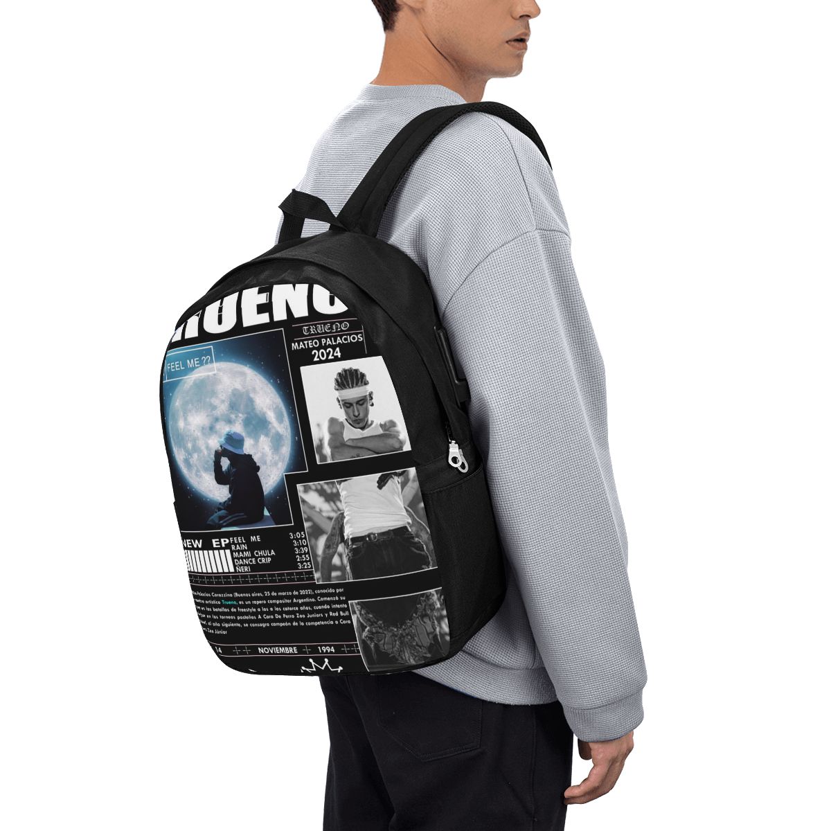 Funny Trueno Hip Hop Rapper Ba - Travel Bags recension och pris