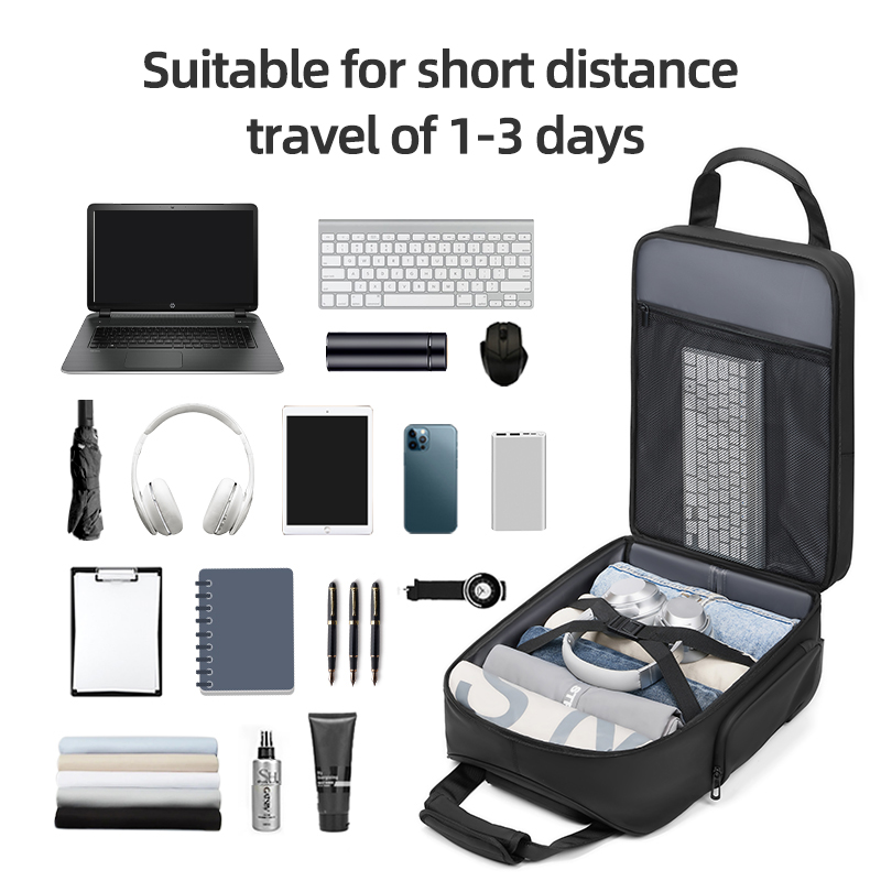 Travel Trolley Business Backpa - Foldable Rolling Luggage Bag recension och pris