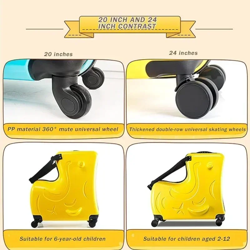 Kids Ride On Suitcase with Whe - Kids Ride On Suitcase Scooter recension och pris