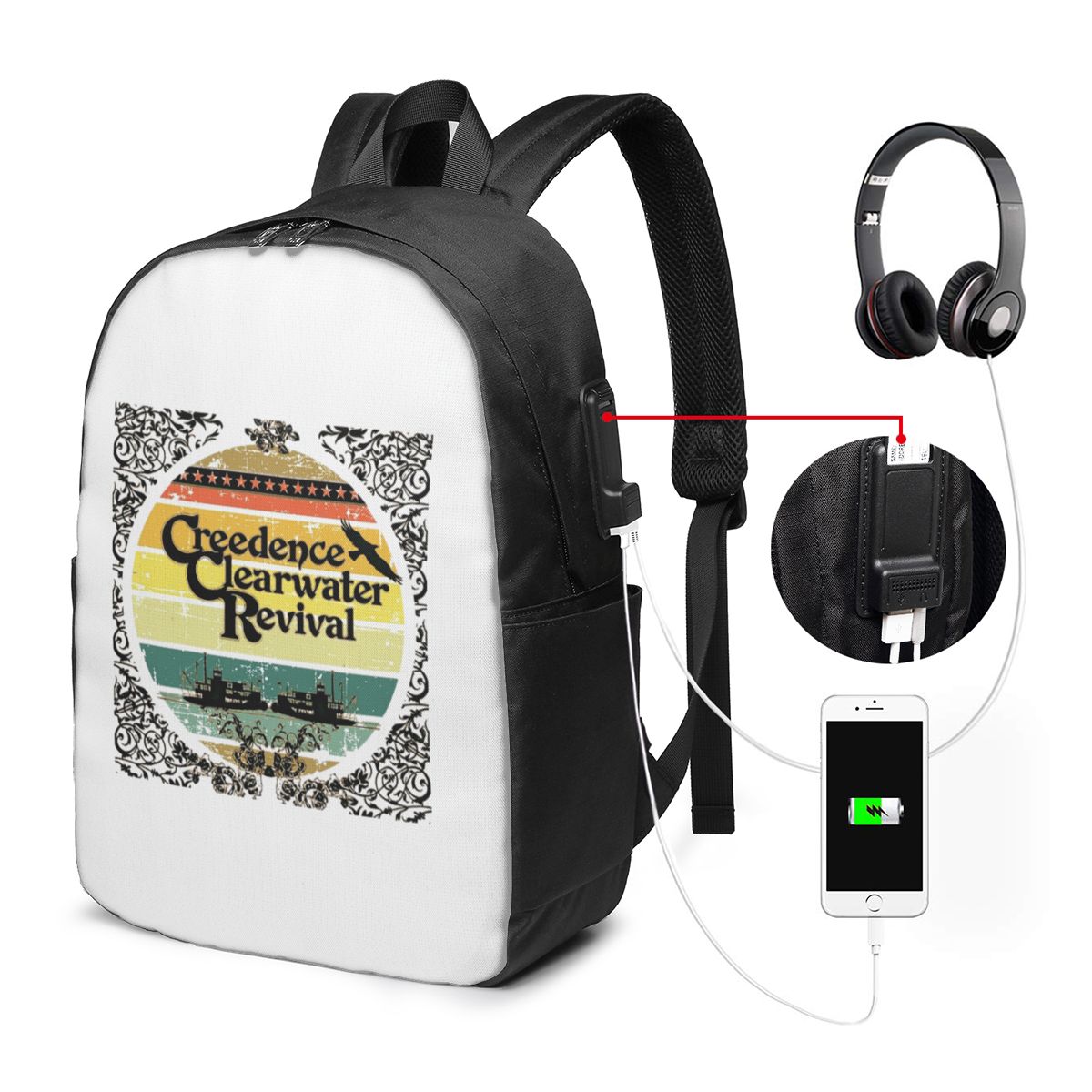 Creedence Clearwater Revival R - Travel Bags recension och pris