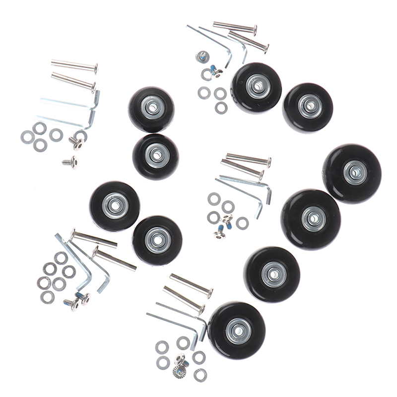 1Set OD 40-54mm Suitcase Parts - Silent Replacement Luggage Wheels recension och pris