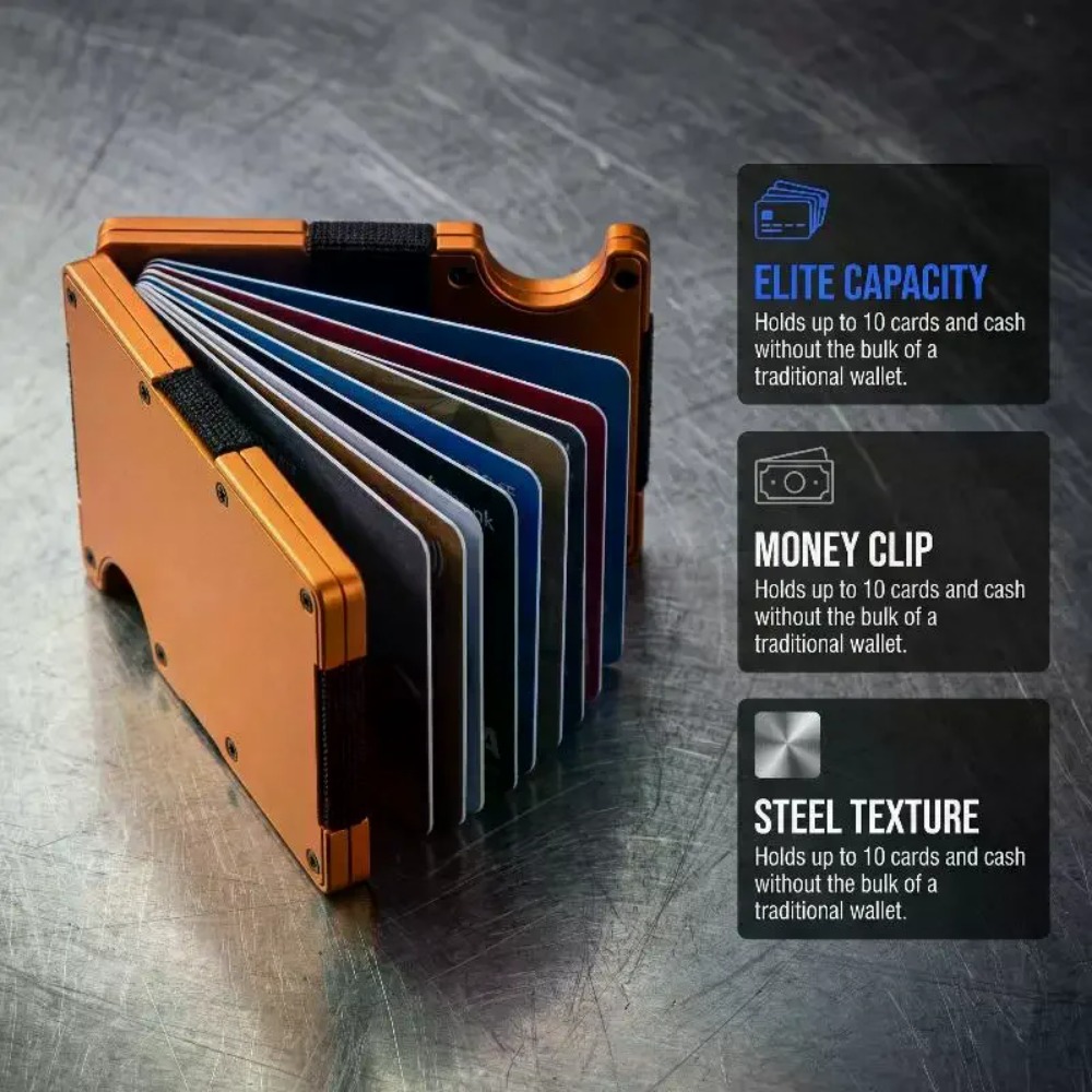 Aluminum Alloy Rfid Blocking C - Wallets recension och pris