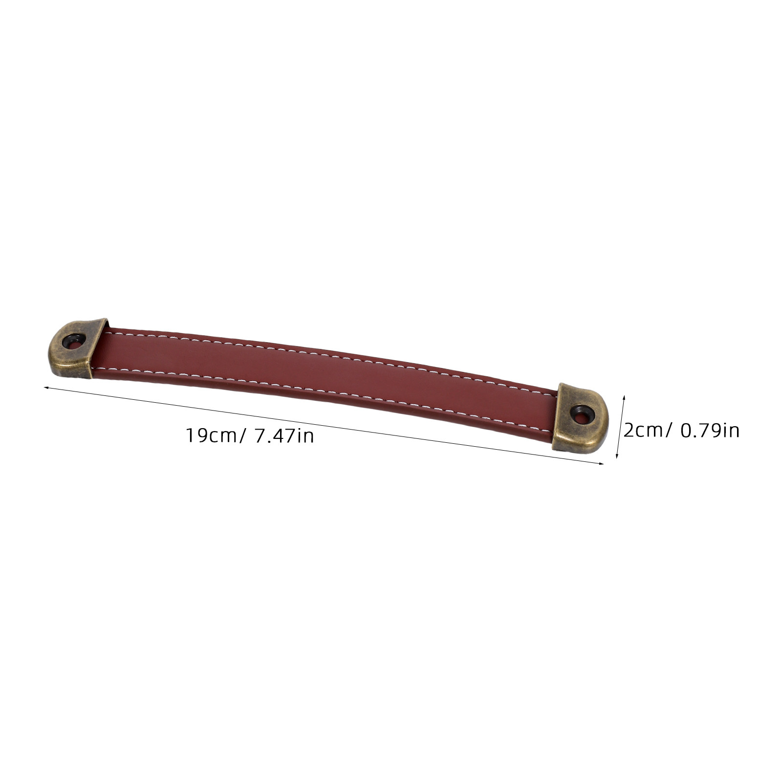 2Pcs Retro PU Furniture Handle - Retro Vintage Trunk Suitcase recension och pris