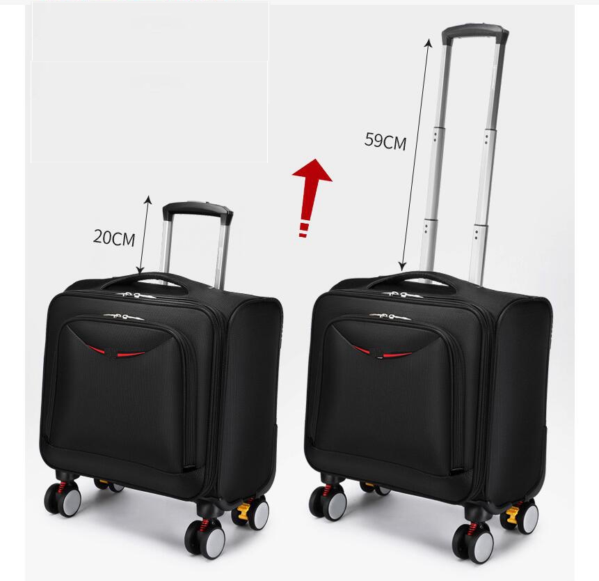 Men Business 18 inch Spinner S - Spinner Wheel Rolling Suitcase 20 Inch recension och pris
