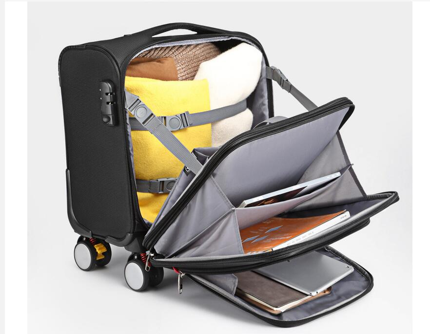 Men Business 18 inch Spinner S - Spinner Wheel Rolling Suitcase 20 Inch recension och pris
