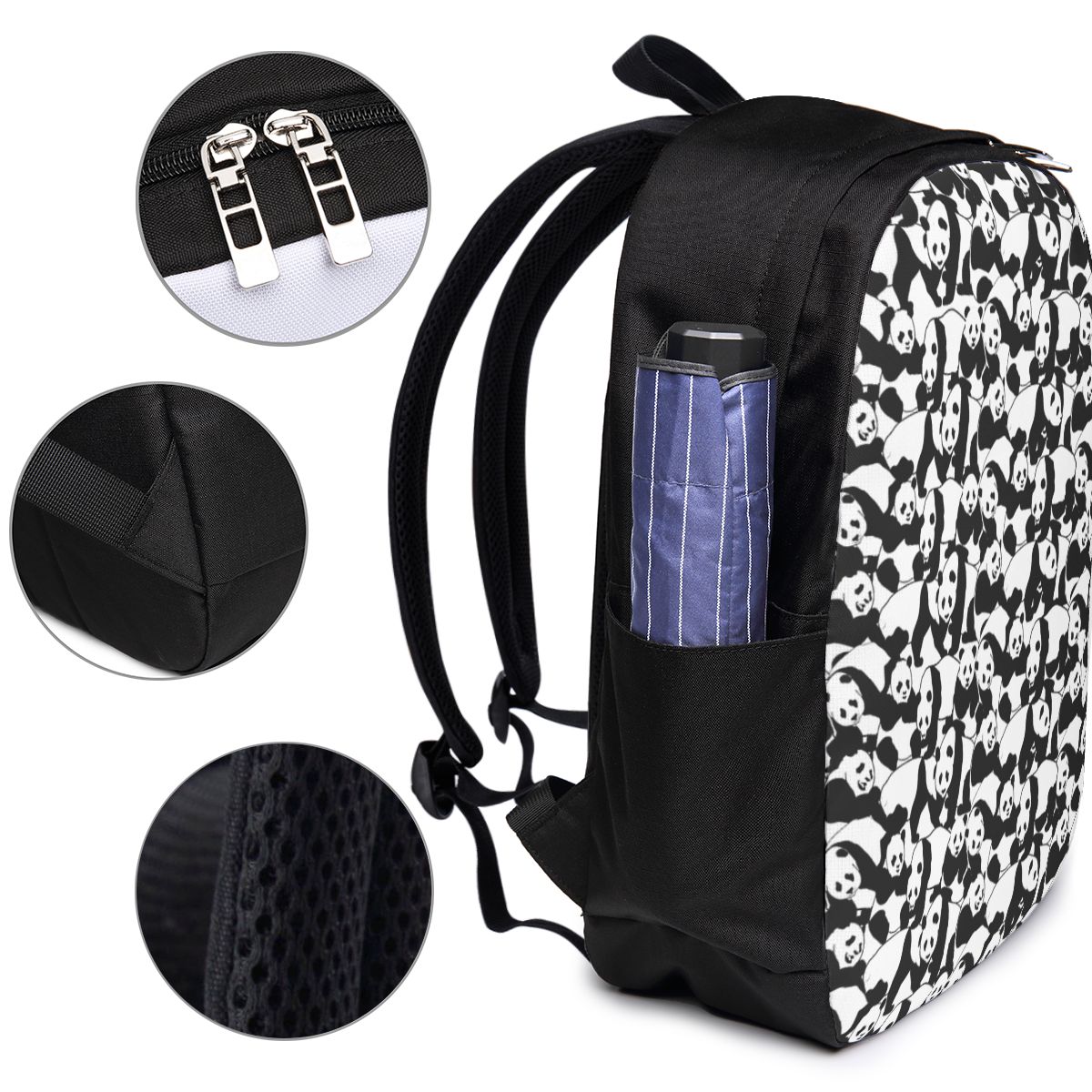 Panda Pattern Backpack Travel  - Travel Bags recension och pris
