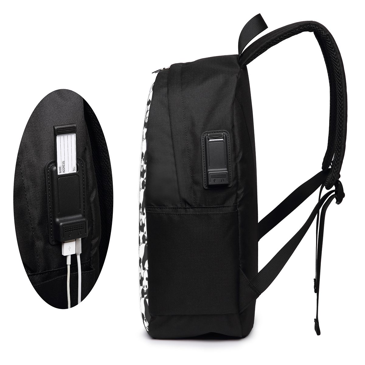 Panda Pattern Backpack Travel  - Travel Bags recension och pris