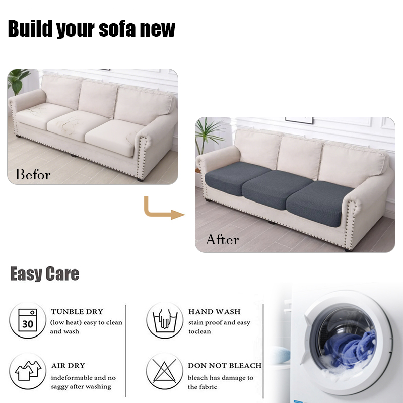 1 2 3 4 Seat Sofa Cushion Cove - Waterproof Suitcase Cover Protector recension och pris
